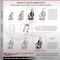 Service Caster 10 Inch Extra Heavy Duty Semi Steel Cast Iron Caster Brakes 2 Swivel Locks, 4PK SCC-KP92S1030-SSR-SLB-BSL-2-SLB-2 - alternate 4